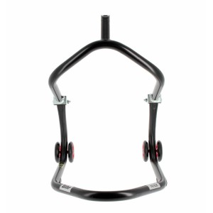 Caballete delantero al chasis BIHR Home Track color negro mate y ru...