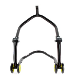 Caballete delantero al chasis BIHR Home Track color negro mate y ru...