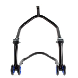 Caballete delantero al chasis BIHR Home Track color negro mate y ru...