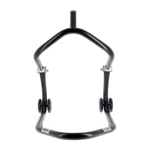 Caballete delantero al chasis BIHR Home Track color negro mate y ru...