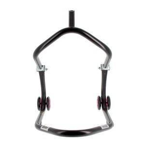 Caballete delantero al chasis BIHR Home Track color negro mate y ru...