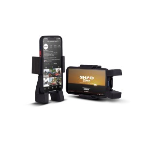 Soporte para GPS / smartphone SHAD X-Frame al manillar - 180x90mm