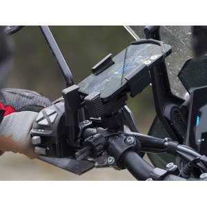 Soporte para GPS / smartphone SHAD X-Frame al manillar - 180x90mm