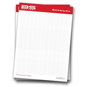 Pack merchandising BS Battery - 6 camisetas, bragas, bolis y libretas