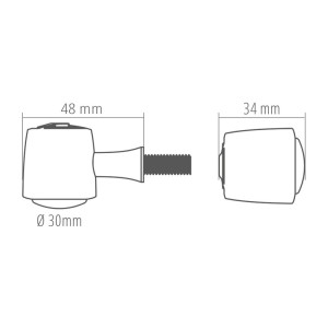 Juego de intermitentes LED HIGHSIDER Enterprise-EP1