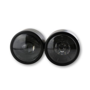 Faro LED SHIN YO Twin montaje lateral negro