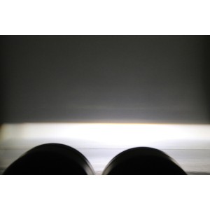 Faro LED SHIN YO Twin montaje lateral negro