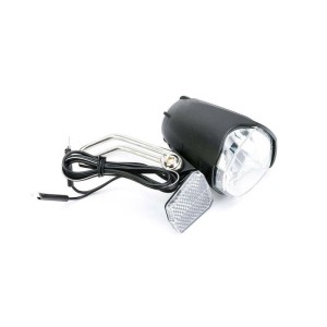 Luz delantera bicicleta LED 200lm para e-bike con baterías 6V-48V