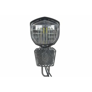 Luz delantera bicicleta LED 200lm para e-bike con baterías 6V-48V