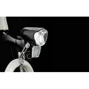 Luz delantera bicicleta LED 200lm para e-bike con baterías 6V-48V