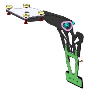 Portamatriculas V PARTS negro - Yamaha MT-09