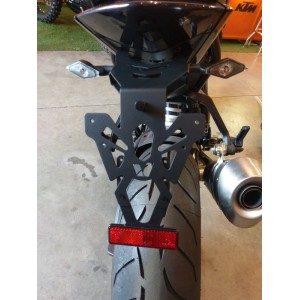 Portamatrículas KTM 1290 SUPER DUKE R negro V PARTS