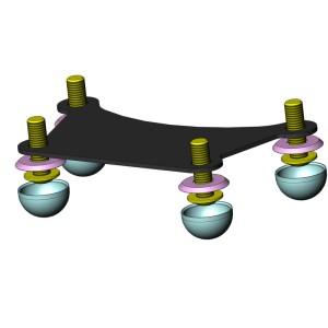 Portamatrículas Yamaha MT-10 negro