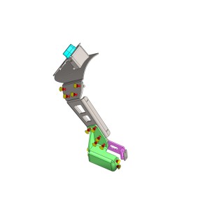 Portamatrículas a la rueda Yamaha XSR700 negro