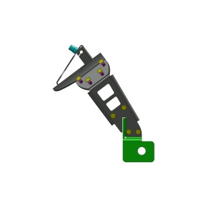 Portamatrículas a la rueda Suzuki GSR750 negro