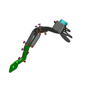 Portamatrículas a la rueda Kawasaki Z800 negro