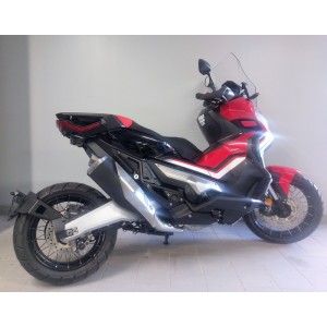 Portamatrículas a la rueda Honda X-ADV negro