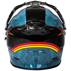 Casco FLY RACING Trekker Krypyek Conceal - Pizarra / Negro / Rojo