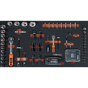 Surtido de 196 herramientas BETA en termoformados rígidos