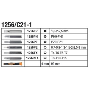 Surtido de 196 herramientas BETA en termoformados rígidos