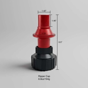 Garrafa de gasolina TUFF JUG verde bosque con tapón Ripper G3 - 5G/20L