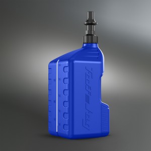 Garrafa de gasolina TUFF JUG azul con tapón Ripper G3 - 5G/20L