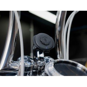 Soporte de smartphone para manillar QUAD LOCK Pro Chrome - Largo pa...