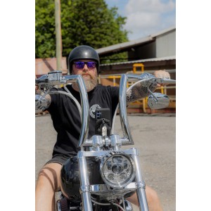 Soporte de smartphone para manillar QUAD LOCK Pro Chrome - Largo pa...