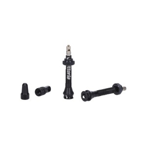 Set de 2 válvulas tubeless VITTORIA Multiway 40mm - Aluminio negro