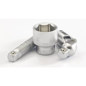 Juego de vasos métricos de 3/8" cuadrado DRAPER - 18 piezas