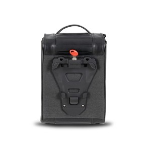 Alforja lateral SHAD SR38 estilo Cafe Racer - Negro