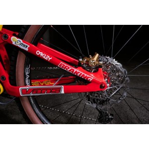 Disco de freno bici BRAKING S3 Batfly ondulado semi-flotante Ø203mm IS