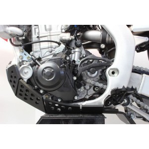Cubrecárter enduro AXP Xtrem PHD negro Honda CRF450R/RX