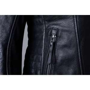 Chaqueta RST Ripley2 cuero CE mujer - Negro