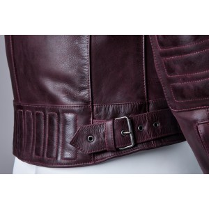 Chaqueta RST Brandish2 cuero CE hombre - Oxblood
