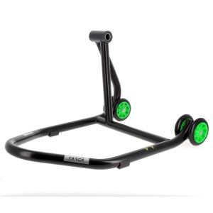 Caballete monobrazo izquierdo BIHR Home Track color negro mate y ru...