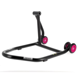 Caballete monobrazo izquierdo BIHR Home Track color negro mate y ru...