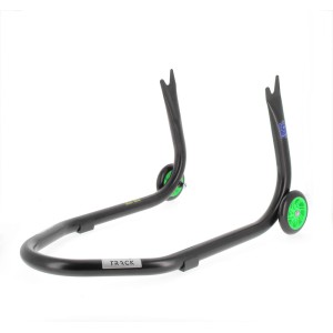 Caballete trasero BIHR Home Track soporte en "V" para diábolos, col...