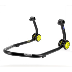 Caballete trasero BIHR Home Track soporte en "V" color negro mate y...
