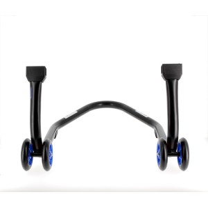 Caballete trasero BIHR Home Track soporte en "V" color negro mate y...