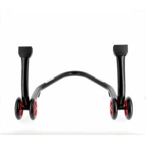 Caballete trasero BIHR Home Track soporte en "V" color negro mate y...