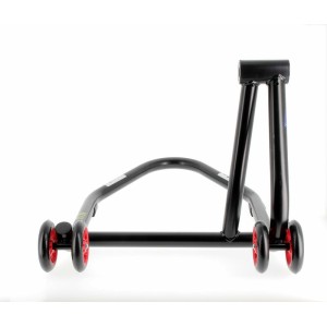 Caballete monobrazo izquierdo BIHR Home Track color negro mate y ru...