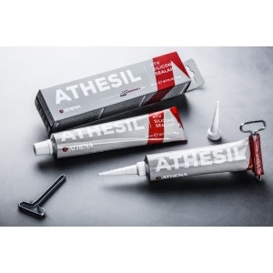 Sellador de silicona para juntas ATHENA Athesil RTV - 80ml