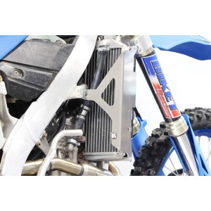 Protectores de radiador aluminio negro AXP - TM RACING