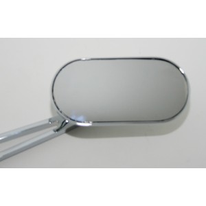 Retrovisor oval aluminio SHIN YO