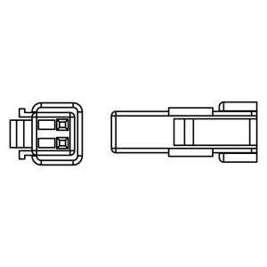 Cable adaptador para mini intermitentes HIGHSIDER - MV Agusta / Duc...