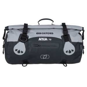 Bolsa colín (petate) OXFORD Aqua T-70 negro/gris