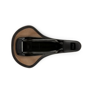 Sillín de bicicleta Fizik Terra Alpaca X5 - Negro/Negro - 145mm - A...