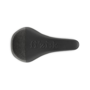 Sillín de bicicleta Fizik Gravita Alpaca X5 - Negro/Negro - 130mm -...