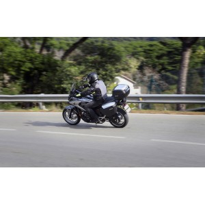 Baúl SHAD SH40 Negro/Tapa aluminio